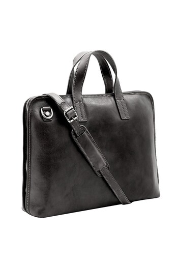 UTIL LAND FASHION Laptop bag made of genuine vachetta leather, SL4453