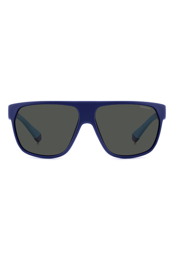 Polaroid Men's Sunglasses Pld 7053/s Fll/m9, Plastic, Blue, 60 Mm