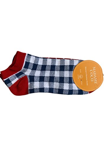 Madame Coco Pıssenlıt Kadın 3-lü Patik Çorap %80 Pamuk, %17 Polyamid,%3 Elastan 36-40