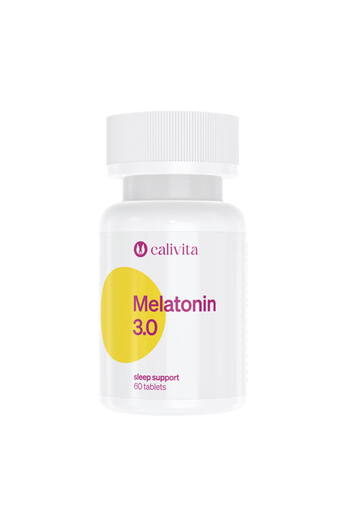 Calivita Melatonin 3.0 Food Supplement for a Relaxing Sleep (60 tablets) -