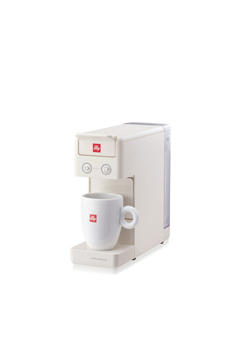 illy Y3.3 Single Serve Espresso and Coffee Capsule Machine - White