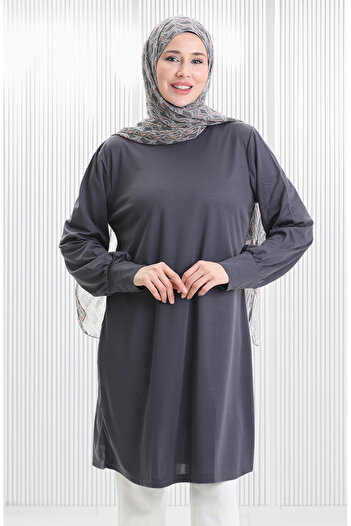 sefamerve Basic Tunik 1120-08 Antrasit