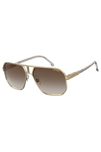 Carrera Ochelari de soare bărbătești Carrera CA1062/S J5G/86, aurii, aviator, 62 mm