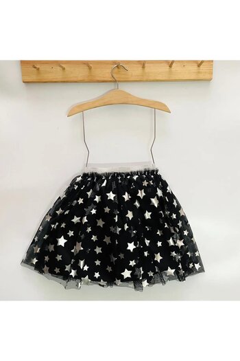 Çocuksan Baby&Kids Wear Star Printed - Girl's Tulle Skirt, 23 April 29 October 19 May Wedding Birthday Party