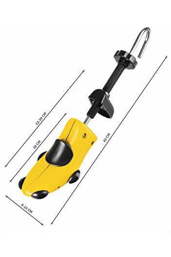 varioshop Set 2 Sanuri/Calapoade Reglabile VarioShop® - Marimea 40-47, Pentru Largit si Alungit Pantofi, Univ