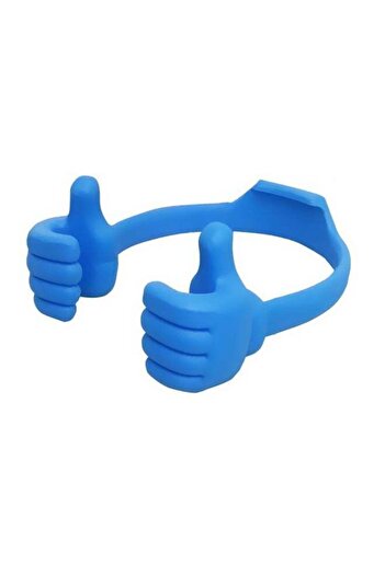 Generic OK Thumb Flexible Stand Holder Blue