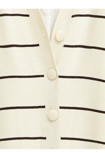 HİJABAYA Buttoned Long Knitted Cardigan