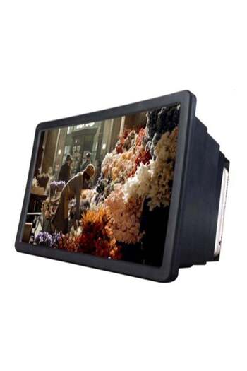 Generic 3D Screen Magnifier For Smartphones Black