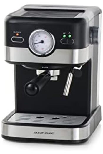 ALSAIF Al Saif Electric Coffee Maker 1.5 Liter, 1100 Watt, Black, E03441