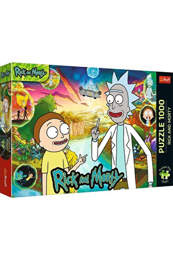 Trefl Puzzle PUZZLE TREFL 1000 PREMIUM PLUS RICK SI MORTY