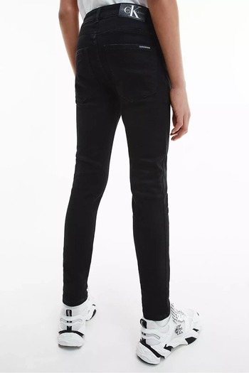 Calvin Klein Erkek Çocuk Ck Skinny Jeans - Siyah