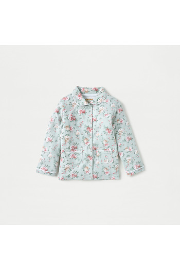 giggles All-Over Floral Print Shirt and Pyjama Set