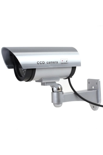NEXTLY Set 4 X Camera De Supraveghere Falsa Pentru Exterior/interior, Led Rosu Intermitent, Rotire