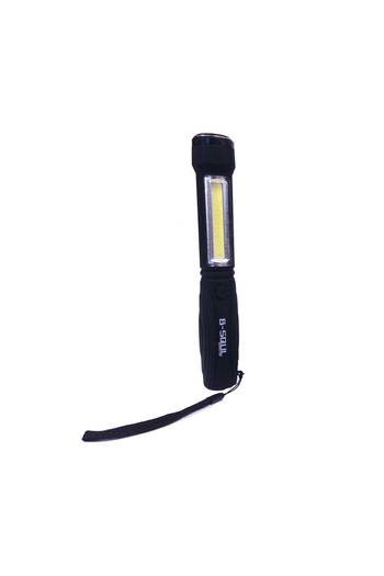 OEM LED workshop flashlight, 3 x 19 cm, portable, black