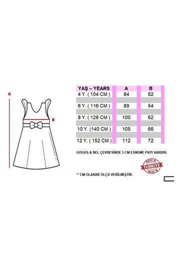 Mnk Baby&Kids Sapes Model Sırt Gipeli Tüllü Kız Çocuk Askılı Saten Abiye MNK0618 KIRMIZI