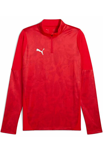 Puma Μακρυμάνικο μπλουζάκι Teamcup Half Zipper Κατάλληλο για καθημερινή χρήση και αθλητικά
