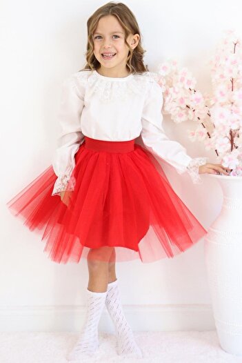 Parla Kids Girls Tulle Tutu Skirt 23 April 29 October 10 November Show Outfit Costume