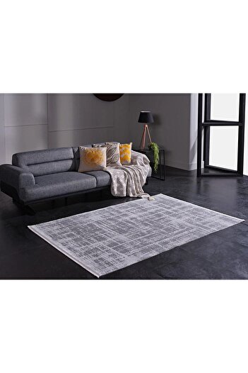 GÜMÜŞSUYU Venita 11961 Gri Modern Salon Halısı