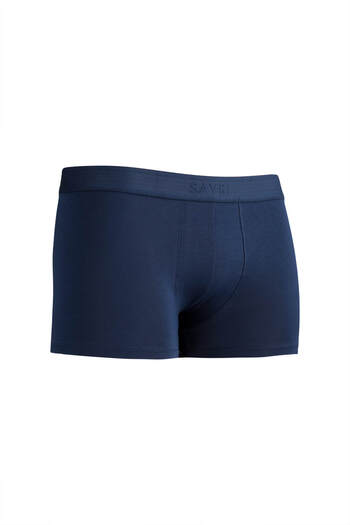 Hatemoğlu Navy Blue Cotton Boxers