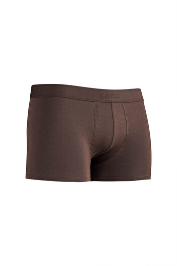 Hatemoğlu Brown Cotton Boxers