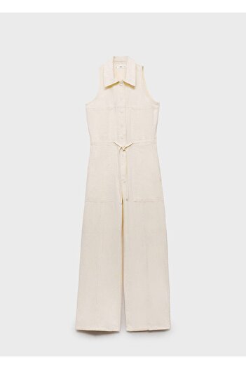MANGO Woman Uzun denim tulum