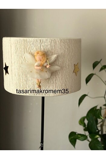 tasarimakromem35 makrome lambader başlığı peri bebek detaylı