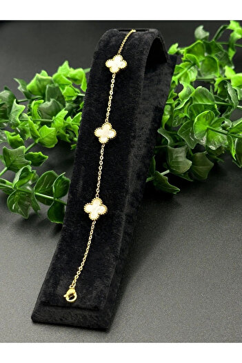 Vitastyle Gold Vip Vaceff Model 3 Clover Bracelet