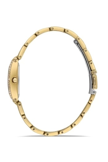 FERRO Yellow Steel Cord Women Wristwatch Fl21483A-B6 3Atm Waterproof with 2 Years Warranty Giftpacked