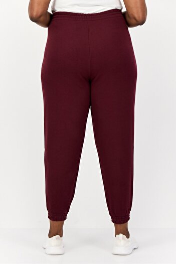 adidas Original x Moomin Women Embroidered Logo Outdoor Sweatpants, Maroon
