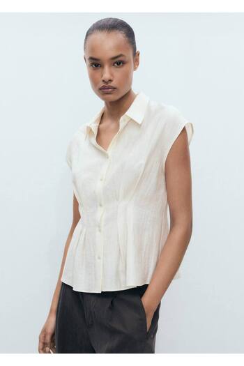 MANGO Woman Shirt --
