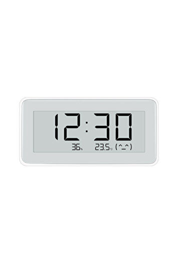 Choice 1pcs Xiaomi mijia Temperature and Humidity Monitor Clock Indoor Outdoor Hygrometer Thermometer E-lin
