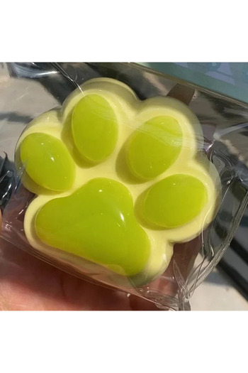 Choice Green Cat Paw Mochi Squishy Fidget Toy Cute Cat Paws Toys Slow Rebound Decompression Toy Reduce Stre