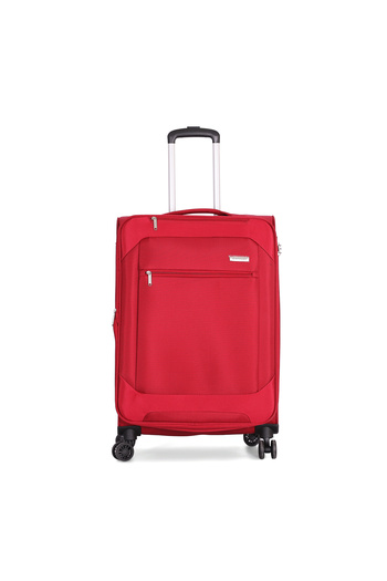 Giordano Softside Luggage Trolley Bag 3 pcs Set-Size (31-27-19-inch)RED