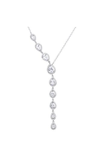 delis Lantisor argint 925, JW1245, model elegant, placat cu rodiu