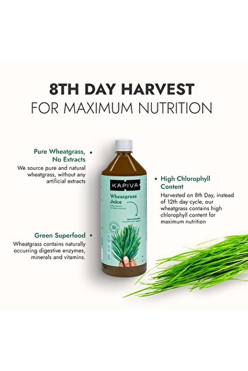 KAPİVA Kapiva Wheat Grass Juice 1L