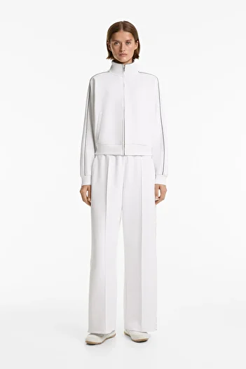 Oysho Heavy weight piqué trousers with cotton