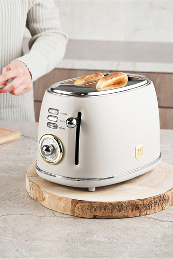 Berlinger Toaster For Toasting Bread Stainless Steel Time Adjustment Sahara Collection