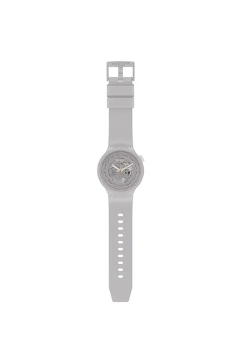 Swatch Men’s Analogue Quartz Movement Watch with Bioceramic 47mm Case and Bio-sourced Bracelet