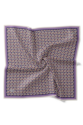 Levidor Geometric Pattern Lightweight Cotton Cotton Scarf