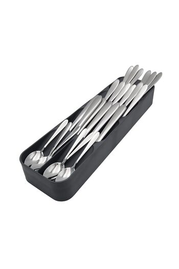 MACVI Macvi® cutlery holder compact organizer, durable material, modern design, gray color