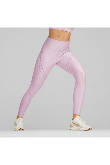 Puma Womens Run Ultraform Running Sports Leggings - Purple