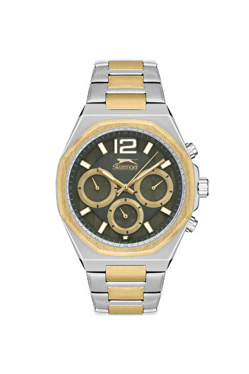 Slazenger Slazenger Men's Multi Function Green Dial Watch - SL.9.2106.2.06