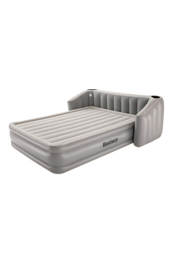 BESTWAY Tritech Fullsleep Wingback Airbed Queen Headboard Built-in AC Pump 233cm x 196cm x 80cm 26-67620