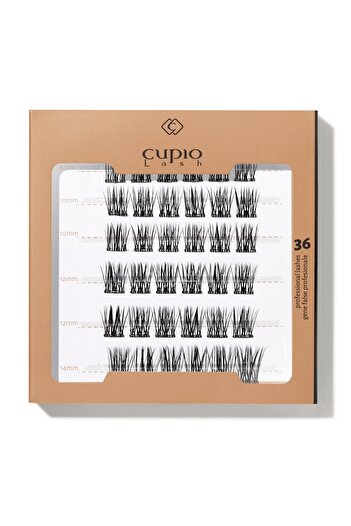 Cupio ReadyToWear Cupio adhesive-applied false eyelashes - Barely There
