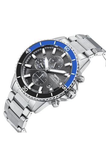 Slazenger Men's Multi Function Grey Dial Watch - SL.9.2410.2.05