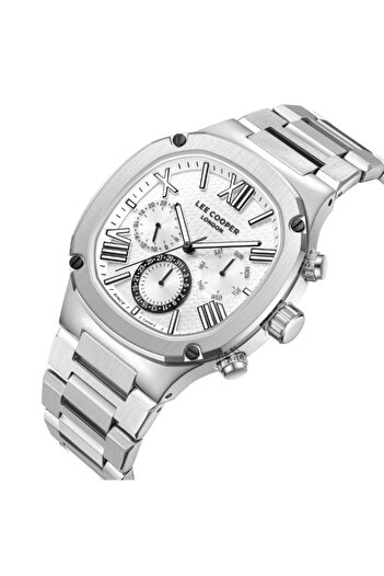 Lee Cooper Lee Cooper Men's Multi Function Silver Dial Watch - LC08146.330