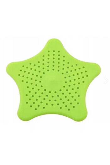 OEM Sink strainer, Silicone, 15cm, Green