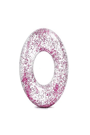Intex Transparent Glitter Tubes ( 46.8inch ) Inflatable Swimming Tubes Pool Swim Ring