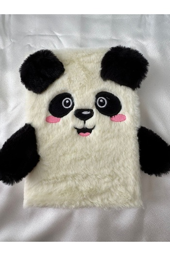 PARLAK EVREN Panda Plush Notebook