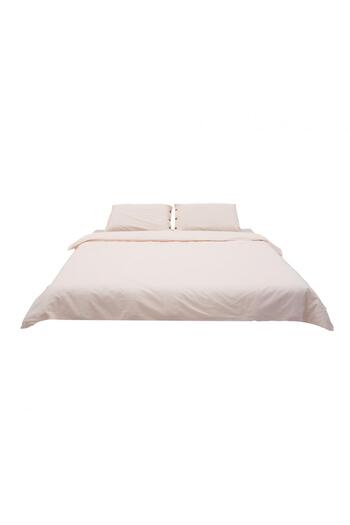 Heinner Heinner Home bed linen for 2 people, 100% cotton, cream, 3 pieces
